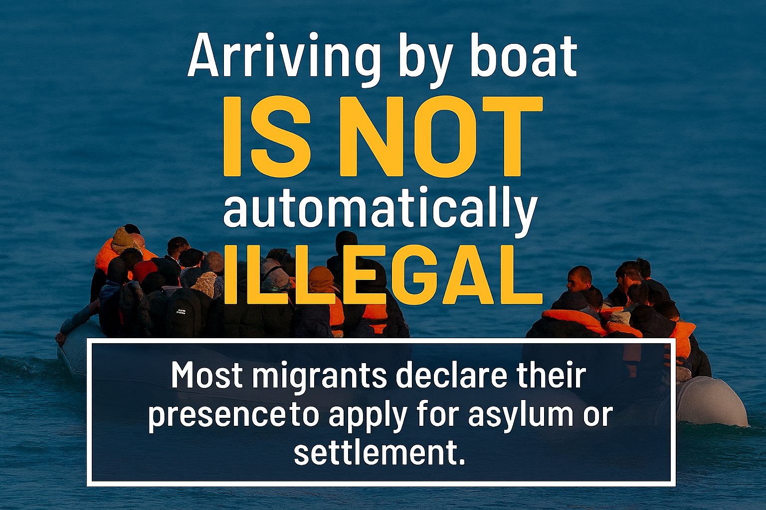 Small boats big myths - legal reality of Channel crossings